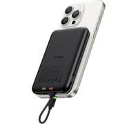 Mdy-Charmast Mini Banque D'alimentation 20 W Pd 10 000 Mah Avec Câble De Charge Intégré Pour Iphone, Usb C, Batterie Externe Antidérapante, Compatible Avec Les Téléphones Portables Iphone 16/15/14/13