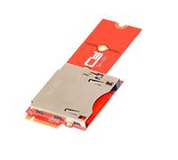 MDY-ChenYang USB 3.1 Gen 2 10Gbps CF Express Type B Lecteur de carte mémoire vers M.2 NVME PCB Convertisseur Adaptateur