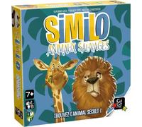 Mdy-Gigamic - Similo Animaux Sauvages - Jeu De D¿¿Duction Coop¿¿Ratif Pour Toute La Famille - A Partir De 7 Ans.