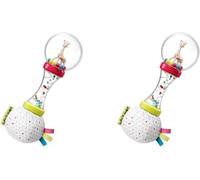 MDY-- Hochet Soft Maracas - Instrument de Musique - Jouet d'éveil adapté aux Mains de bébé - Développe la motricité et l'éveil de Votre Enfant (Lot de 2)