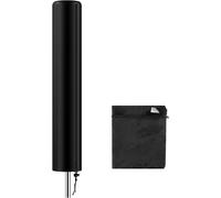 MDY-Housse Sechoir Parapluie, Housse De Séchoir De Linge Rotatif, avec Fermeture Eclair, Housses de Protection pour Jardins, 420D Oxford Bache, (Noir, 180x18x18cm), Coupe-Vent Imperméable