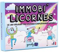 MDY-Immobi¿Licornes : Le Jeu de Poche délirant des Statues loufoques ¿ Un Jeu Rapide à Apprendre, Convivial et Familial Qui Fait Rire Petits et Grands Ensemble