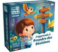 MDY-Lisciani - Life Skills - J¿apprends à Prendre des Décisions - Jeu Prise de Décision pour Enfants dès 4 Ans - avec 1 Plateau + Cartes + Jetons - Développe Stratégie, Autonomie et Logique des Enfan
