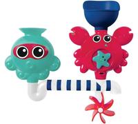 Mdy-Ludi - Circuit D'eau Pour Jouer À L'heure Du Bain. Fixation Ventouse. Pour Les Enfants Dès 10 Mois. Une Aide Au Développement De La Dextérité. Réf. 40009