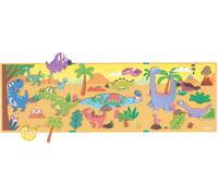 Mdy-- Magnéti'stories Dinosaures - Jeu Éducatif Magnétique 30 Aimants - Jouet Enfant En Carton Fsc - Développe Imagination Et Motricité Fine - Dès 3 Ans,J05450