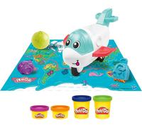 MDY-Mon Avion des Découvertes, Coffret Starter Créatif pour Enfants avec Tapis d`Activité, Accessoires et Pâte à Modeler, Jouet Imaginatif dès 3 Ans