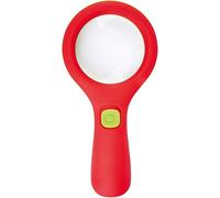 MDY-Moses - Loupe de Jeu pour Enfant à partir de 3 Ans avec lumière - Rouge et Vert - 16124