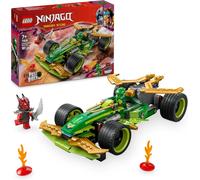 Mdy-Ninjago La Voiture De Course À Rétrofriction De Lloyd - Véhicule De Sport À Construire - Inclut 2 Minifigurines De Lloyd Et D'un Guerrier Draconique - Idée Cadeau Pour Garçon Dès 7 Ans 71828