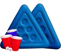 Mdy-Original Beerpong Floating Kit® Qualité Premium 2 Bouées Gonflables Flottantes 12 Red Cups 2 Balles Beer Pong Piscine Pool Party Jeu À Boire Jeu D'été Plein Air Originalcup®