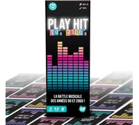 Mdy-Play Hit - Jeu De Société - Quiz Musiques Des Années 90 Et 2000 - Parfait Pour Mettre L'ambiance - Jeu De Cartes - Jeux De Société Amis Et Famille - 2 À 10 Joueurs