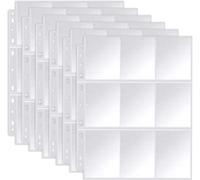 Mdy-Pochettes Pour Cartes, 540 Pochettes Pour Cartes,Portefeuilles Collectionner Avec Poches Des Deux Côtés,Trading Card Sleeves De 30 Pages,Transparents Jeu De Rangement Collection