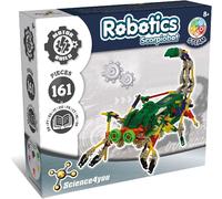 MDY-Robotique Scorpiobot - Kit Construire de 161 pièces 8 Ans-Monter Un Robot Interactif pour Enfants, Construction Activites Manuelles, Jeu STEM pour Garçons & Filles 7 8 9 10+ Ans