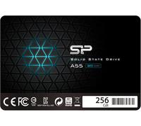 MDY-Silicon Power SSD 256Go 3D NAND A55 SLC Cache Performance Boost 2.5 pouces SATA III 7mm (0.28") Interne SSD