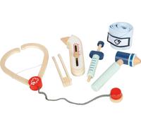 MDY-small foot Set de Jeu Docteur, Accessoires médicaux en Bois, Jouet de rôle, dès 3 Ans, 12548