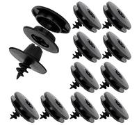 MDYNI Lot de 10 clips universels pour tapis de sol de voiture - Clip de fixation antidérapant pour tapis, panneau, dispositif de retenue, fixation pour véhicules