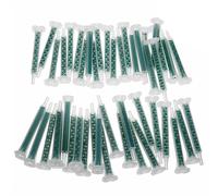 MDYNI Lot de 50 tubes de mélange de 84 mm pour pistolet à colle AB, bec statique, 16 buses de mélange époxy pour pistolet à colle AB