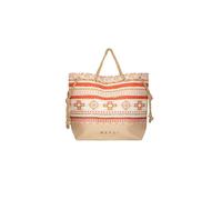 Me-Fui Sac à bandoulière, fantaisie ethnique, 100 % polyester, double poignée, 40 x 14 x 38 cm