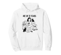 Me in 10 Years Cat Mom Sweat à Capuche
