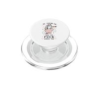 Me Looking for Who The Fuck Asked You Sarcastique Vintage Girl PopSockets PopGrip pour MagSafe