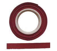ME:NaMa Biais 100 % coton - 10 m x 18 mm (plié) - Ruban de qualité supérieure en coton - Idéal pour la couture DIY - Fabriqué en Belgique - Sur un rouleau (bordeaux)
