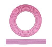 ME:NaMa Biais 100 % coton - 10 m x 18 mm (plié) - Ruban en coton de qualité supérieure - Idéal pour la couture DIY - Fabriqué en Belgique - Sur un rouleau (rose)