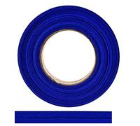 ME:NaMa Biais 100 % coton - 10 m x 30 mm (plié) - Ruban de qualité supérieure en coton - Idéal pour la couture DIY - Fabriqué en Belgique - Sur un rouleau (bleu foncé)