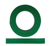 ME:NaMa Ruban biais 100 % coton - 10 m x 50 mm (plié) - Ruban en coton de qualité supérieure - Idéal pour la couture DIY - Fabriqué en Belgique sur un rouleau (vert)