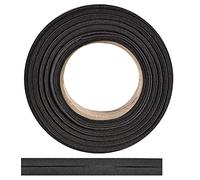 ME:NaMa Ruban biais 100 % coton - 10 m x 60 mm (plié) - Ruban en coton de qualité supérieure - Idéal pour la couture DIY - Fabriqué en Belgique sur un rouleau (gris foncé)