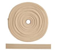 ME:NaMa Ruban de couture 100 % coton - 50 m x 25 mm - Ruban sergé de qualité supérieure - Idéal pour la couture DIY - Fabriqué en Belgique - Sur un rouleau (naturel)