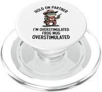 Me No Problemo Narrator But It Was All Problemo Funny Frog PopSockets PopGrip pour MagSafe