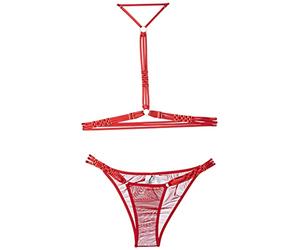 ME-SEDUCE SET Ensembles de Cuir et Latex pour Femmes