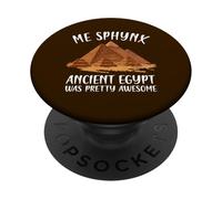 Me Sphynx Ancient Egypt était Un égyptologue Assez génial PopSockets PopGrip Adhésif
