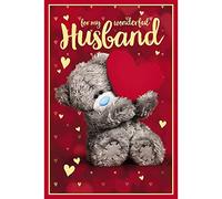 Me To You ALM93046 Carte d'anniversaire pour mon merveilleux mari