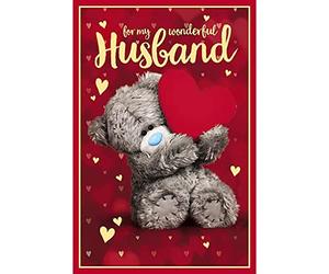 Me To You ALM93046 Carte d'anniversaire pour mon merveilleux mari