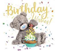 Me To You ALV93040 Carte d'anniversaire Motif ours 15 x 15 cm