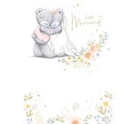 Me To You Bear Carte d'anniversaire holographique 3D pour femme