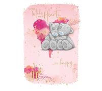 Me To You Bear Carte de Saint-Valentin Happy Heart