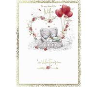 Me To You Bear Grande carte de Saint-Valentin « Beautiful Wife »
