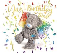 Me To You Bear Yay ALV93037 Carte d'anniversaire 3D pour anniversaire 15 x 15 cm