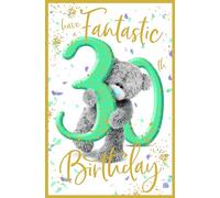 Me to You Carte d'anniversaire 30 ans Motif Tatty Teddy Photo Finish - Collection officielle