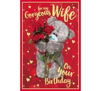 Me to You Carte d'anniversaire holographique 3D pour épouse