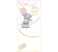 Me To You Carte d'anniversaire Tatty Teddy Special Friend avec cupcake - Collection officielle - 10,2 x 20,3 cm