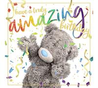 Me to You Ours d'anniversaire ouvert avec serpentins