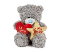 Me To You Ours Tatty Teddy « You Are The Best » - Collection officielle Saint Valentin - Gris - 15 cm