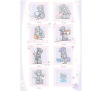 Me To You - Poster - Days Of The Week + 2 St Posterleisten Holz 61 cm natur