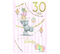 Me To You Tatty Teddy Carte d'anniversaire 30 ans Motif ourson 15 x 22 cm