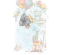 Me To You Tatty Teddy Carte d'anniversaire Motif ours flottant avec ballons - Collection officielle 15,2 x 22,9 cm