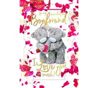 Me To You Tatty Teddy Carte d'anniversaire souvenir 3D pour petit ami Collection officielle 15,2 x 15,2 cm