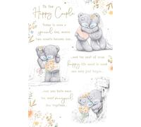 Me to You Tatty Teddy Carte de jour de mariage pour couple heureux Motif Storyboard 15 x 22 cm - Collection officielle