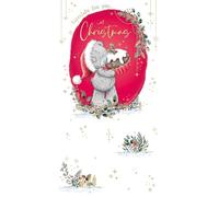Me To You Tatty Teddy Carte de Noël 12,7 x 22,9 cm Collection officielle